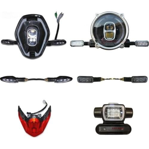 Electric Motorcycle Original Headlamp Tail Front and Rear Turn Direction for Super Soco Ts Tc