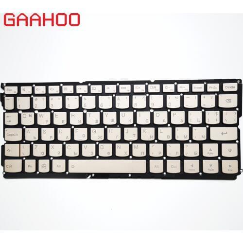 RU Russian Backlight Keyboard for Lenovo YOGA900-12 yoga 4s YOGA 900S-12 AIR12 AIR 12 backlight keyboard Golden