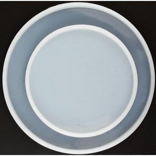 Silicone Epoxy Mold DIY Handmade Resin Mold Round Shape Mold For Home Decoration 1pc