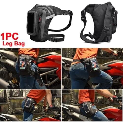 Leg Bag Running Buckle Multifunctional Cycling Storage Adjustable Hiking Motorcycle Waterproof Quick Release Zipper Sport Travel