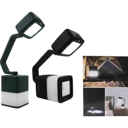 4 in 1 LED Lantern Desk Light USB Wireless Bluetooth Speaker Power Bank Fishing Bicycle