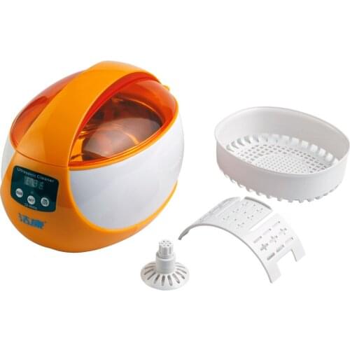 750ml Ultrasonic Cleaning Machine Household Eyeglass Jewelry Auto Parts Automatic Cleaner Comercial Cleaning Sonic Generator