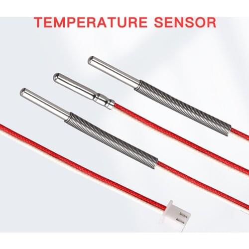 3D Printer Parts PT100/PT1000 Temperature Sensor for E3D V6 HOTEND High Temperature Original German Heraeus Chip for Nozzle