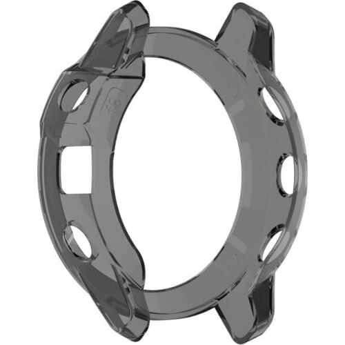 For Garmin Fenix 6 6 Pro Smart Watch Case Cover Half Coverage TPU Protective Case for Garmin Fenix 6 Pro Smartwatch Bumper