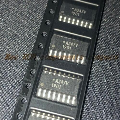 100PCS/LOT ACPL-247-500E ACPL-247 A247 SOP-16 Optical Isolator Optocoupler