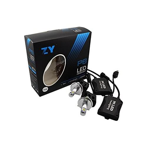 110W P6 Luxeon MZ LED 110W Brightest 10400lm D1S D2S D3S D4S D4R D2R H4 H7 H13 H11 H15 6000K LED Car headbulb Conversion Kit