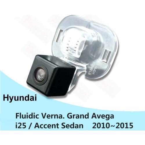BOQUERON for Hyundai Fluidic Verna Grand Avega i25 Accent Sedan SONY HD CCD Car Camera Reversing Reverse rear view camera