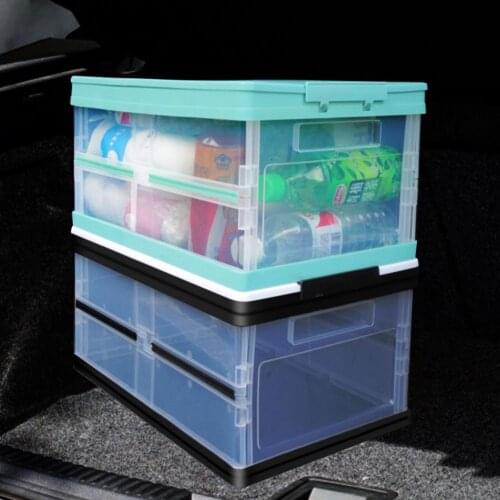 Car Storage Box Car Storage Tools Foldable Storage Box For Trunk Multifunctional Folding Storage Box Water Storage Box 30L