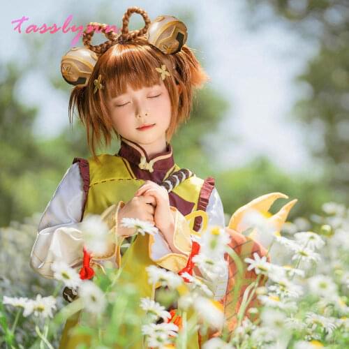 Game Genshin Impact Cosplay Yaoyao Costume Halloween Costumes for Adult Women Suit Yao Yao Cosplay Cute Outfit Anime Cosplay