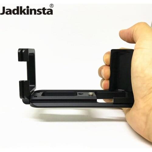 Jadkinsta Vertical L Plate Bracket Tripod Monopod Quick Release Plate Grip Handle For Fujifilm for Fuji X-T10 X-T20