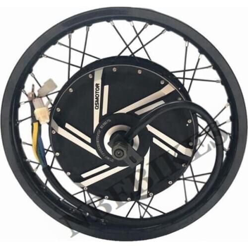 273 Spoke QS Hub Motor(50H) 12000-16000W V3 Type, Designed for Electric Motorcycle, Max speed can be customized from 120KMPH