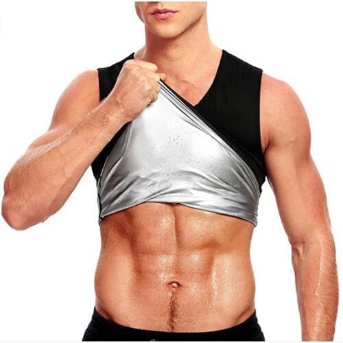 Mens Body Shaper Sweat Vest Sweat Shapers instantly Hot Sauna Effect Tank Tops Fitness losing weight Workout Sport Shirt Corset