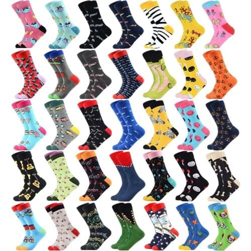 Socks Womens Kawaii Mens Socks With Print Cycling Socks Funny Cute Totoro Cartoon Women Happy Japanese Style Harajuku Socks