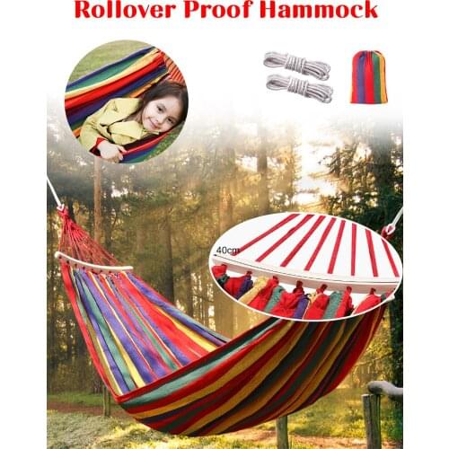 2021 new rainbow Outdoor Leisure Portable Hammock canvas Hammocks Ultralight Garden Sports Home Travel Camping Hammock гамак 캠핑