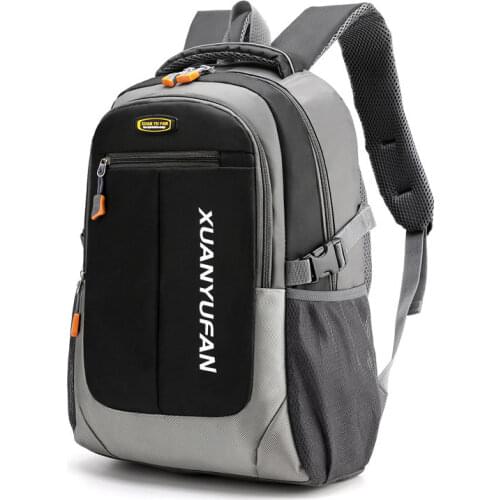 Teenage High Shcool Backpack for Teen Girls Boys Nylon Solid Women Bookbags College Style Large Capacity Shcoolbag