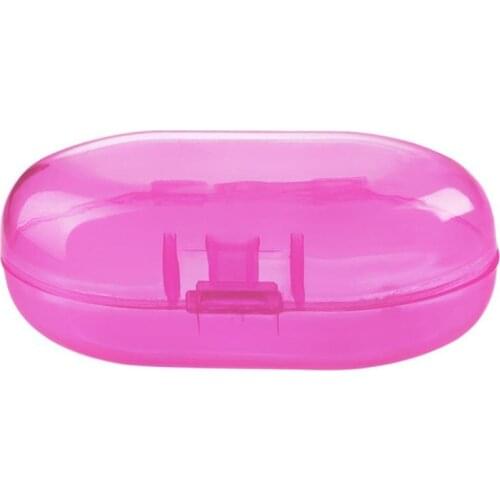 Portable Baby Finger Toothbrush Box Travel Child Finger Toothbrush Box Transparent Suit Baby Holder Storage Box