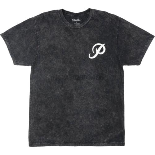 PRIMITIVE SKATE CLASSIC P WASHED T-SHIRT ACID BLACK P ROD SKATER TEE NWT