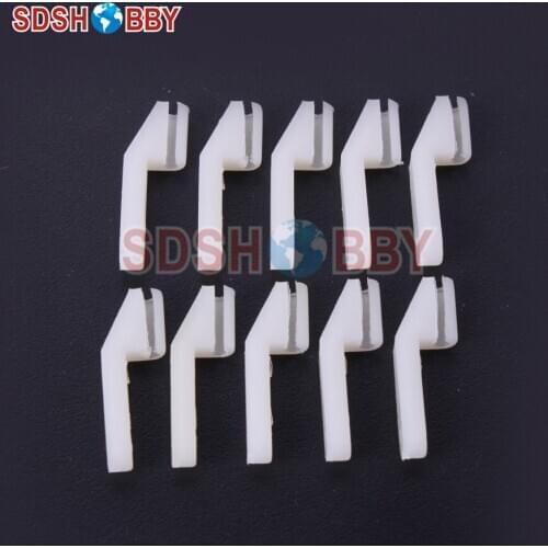 10Pcs Plastic Push Rod Connector D2x23mmx5x8 for Nitro Airplanes