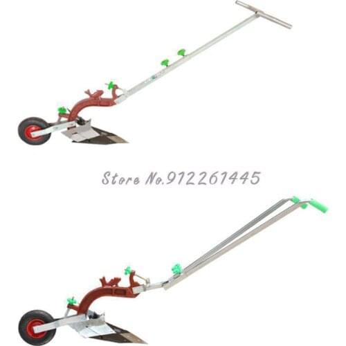Agricultural Hand Plow, Manual Small Ridged Arable Plow, Plow, Ditch Opener, Soil Tiller, Micro-tiller