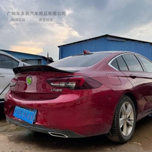 For Buick Regal high quality Carbon Fiber rear boot Wing Spoiler Rear Roof Spoiler Wing Trunk Lip Boot Cover