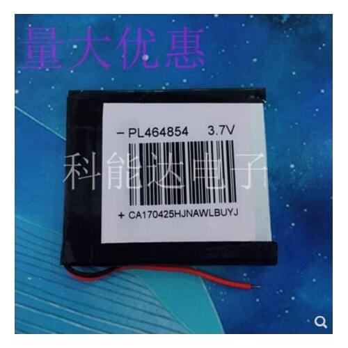 3.7V polymer lithium battery 464854P 1500MAH navigator GPS game MP3 instrument and meter, etc