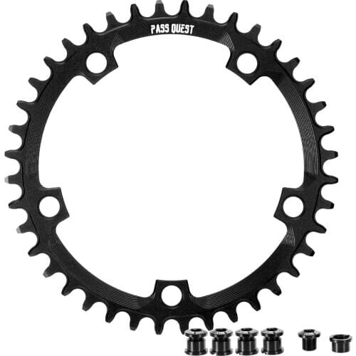 PASS QUEST Bicycle Chain wheel 130mm BCD five-claw sprocket wheel Applicable Road Bike crankset 3550 APEX RED 40-58T