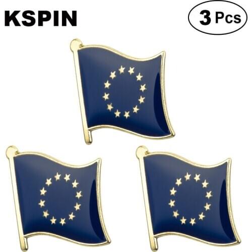 European Union Flag Lapel Pin Brooches Pins Flag badge Brooch Badges
