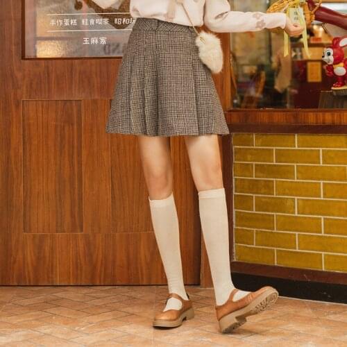 INMAN Pleated Skirt