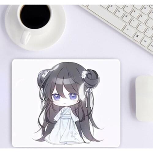 Mouse Pad Small Cute Cartoon Cat Wristband Gaming Mouse Pad Square