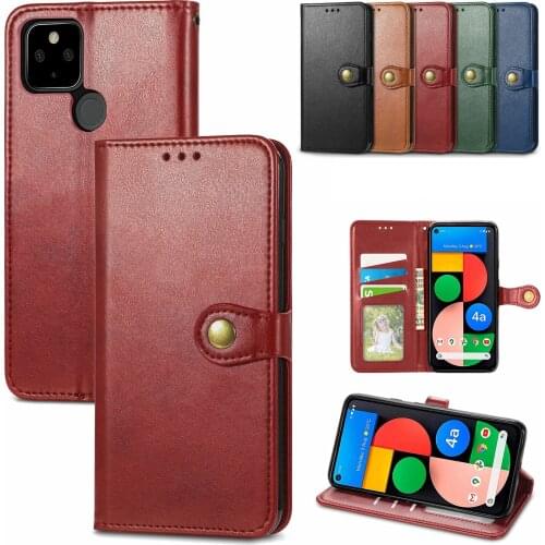 Flip Leather Case for Google Pixel 6 Pro 5 XL Holster Magnetic Wallet Cover Pixel 4 XL Bumper Pixel 4A 4G 5G ShockProof Case