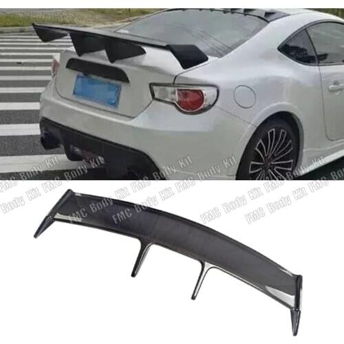 Carbon fiber Material ZELE Style GT 86 BRZ Rear Trunk wing spoiler For Subaru BRZ Toyota 86 GT86