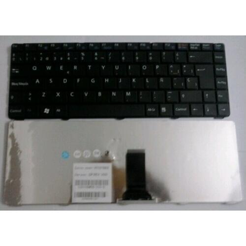 New Spanish SP keyboard for Sony NR VGN-NR VGN-NS NS series Black laptop keyboard