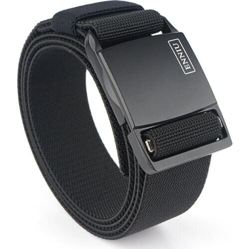 New Men Belt Casual Nylon Belts for Mens Outdoor Waist Belt Alloy Magnetic Buckle Designer Canvas belt Dress Strap Adjustable