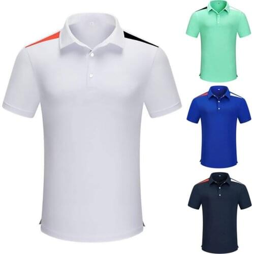Golf clothing mens outdoor leisure sports short-sleeved polo breathable wicking top T-shirt anti-pilling and anti-shrinking
