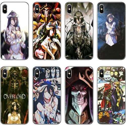 Overlord Japan Anime Silicone Phone Case For Xiaomi Redmi 9T 9C 9A 7 7A K20 6 6A S2 Redmi Note 9S 9T 9 8 8T 7 6 5A Pro