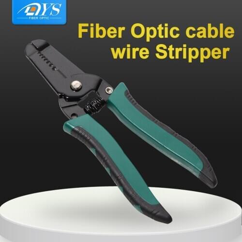 Original imported 7in1 FTTH Fiber Optic Tools Fiber Optic Stripper Cable Wire Clamp Fiber Stripping Pliers for 900μm 250μm 125μm