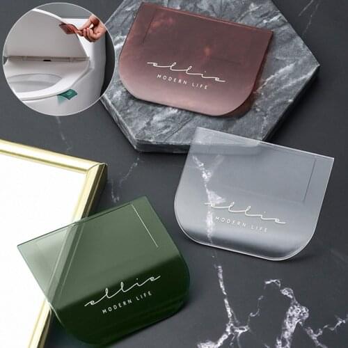 Simple Toilet Seat Lifter Sanitary Closestool Seat Cover Lift Handle Practical Toilets Lid Lifter Bathroom Supplies Accessories