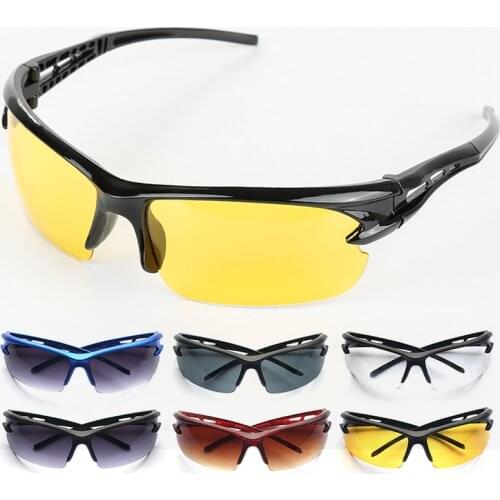 FAST SHIP Fashion Outdoors Sports Cycling Bicycle Bike Riding Men Sunglasses Eyewear Women Goggles Glasses UV400 Lens Sunglasses