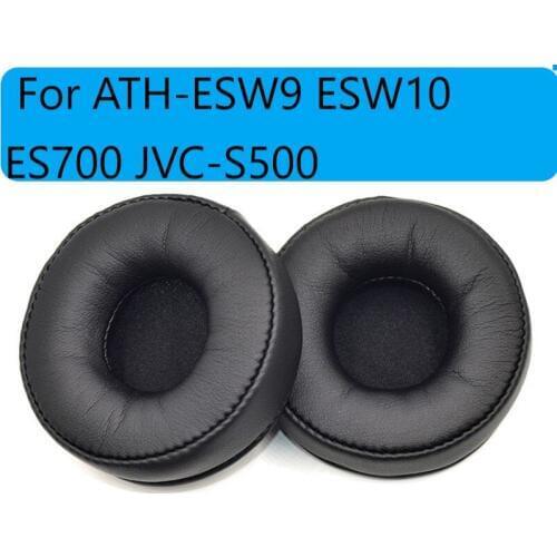 High Quality Protein Skin Headphone Earpads for ATH-ESW9 ESW10 ES700 JVC-S500 Headphone Ear Pads Cushion Headset Repair Parts