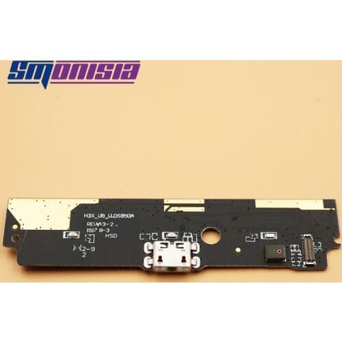 Smonisia 5pcs USB Charging port Repair Part for Xiao mi Red MI Note 4 Dual SIM type Charger Dock connector