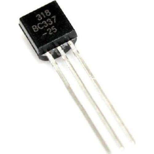 50PCS BC337 BC337-25 Transistor PNP 45V 0.5A NEW GOOD QUALITY
