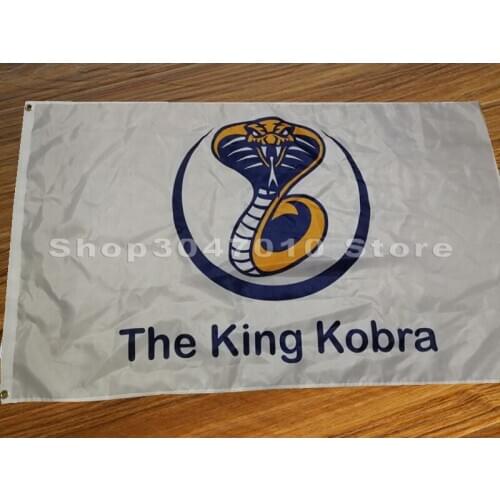 90 x 150cm custom the king kobra Flag 3ft x 5ft custom hobby business history gift flag banner