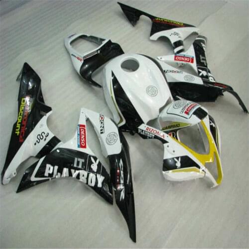 ABS 100% white black Fairings set+gifts injection Fairing new Kit for CBR600RR F5 07 08 CBR600 RR CBR 600RR 2007 2008