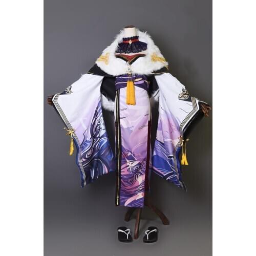 Anime VTuber Hololive Houshou Marine Captain Kimono Uniform Gorgeous Dress Cosplay Costume Women Halloween Free Shipping 2021New