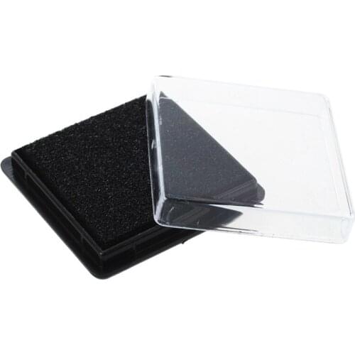 Stamp pad ink pad wedding letter document Black