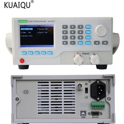 Digital Lithium Battery Capacity Tester Checkered load analyzer Electronic DC Load Power Tester Discharge Meter 400W 150V 60A