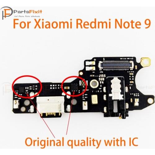 Charging Port Board Flex for Xiaomi Redmi Note9 Note 9 USB Charging Flex Dock Connector Charger PCB Micro Board Replacements
