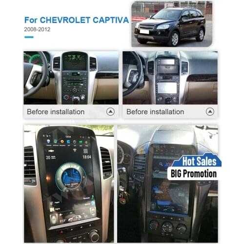 Tesla style 13.8"Big screen Android Car Multimedia Player head unit For Chevrolet Captiva 2008-2012 car GPS radio stereo no dvd