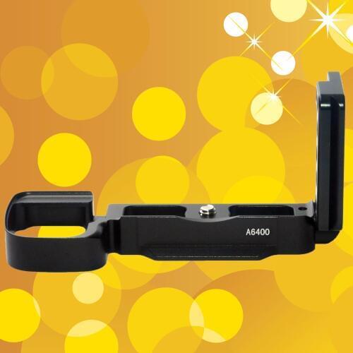 L Quick Release Plate Base Camera Holder Bracket Hand Mount Grip For SONY A6400 a6400 Arca Swiss RRS kirk Wimberley Markins