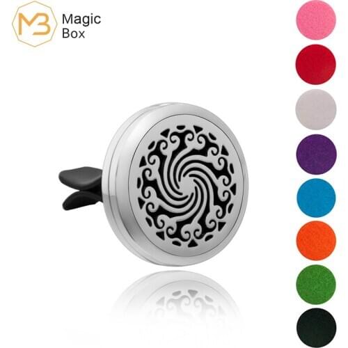 Mini car air freshener car air outlet perfume breathable air freshener car air conditioning clip magnet diffuser solid perfume